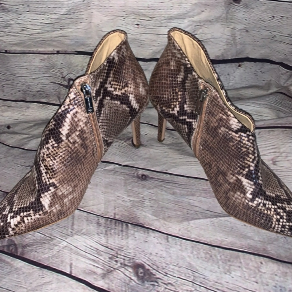 Jessica Simpson Layra Booties Sz 10;  3.5” heel